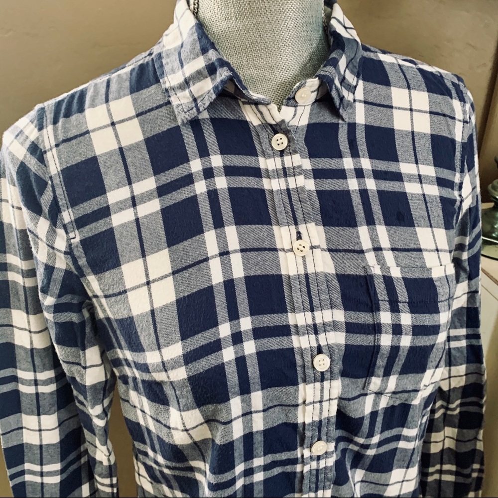 J. Crew Factory Flannel Shirt - Picture 3 of 6